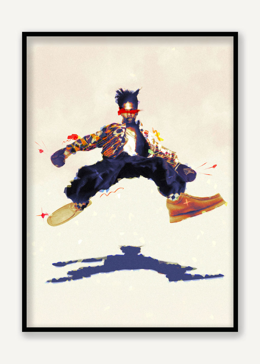 IMPACT — Affiche contemporaine | Collection DIGITAL COLLAGE #1